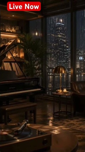 🔴 LIVE NOW 🎷 Smooth Jazz & Night Ambience #jazzradio #loungemusic #relaxingmusic #sleepmusic