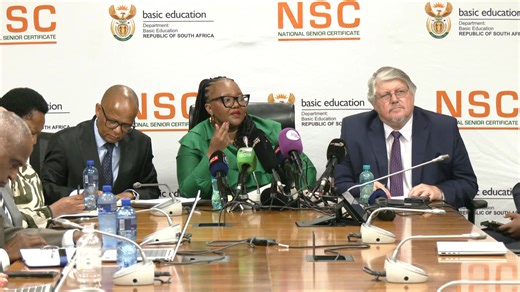 Minister Gwarube releases findings of The National Investigative Task Team Interim Report into NSC 2025 Examination Breach. | South African Government
