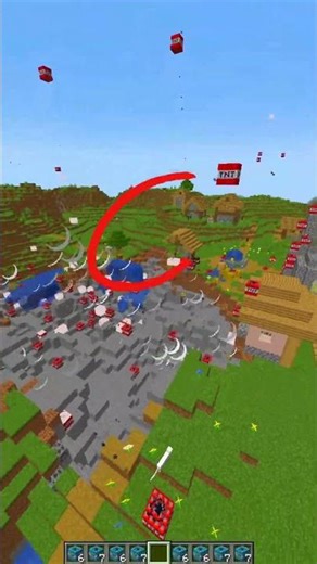 This TNT Looks Normal… But It Isn’t 💀 #minecraft #shorts #minecraftshorts #viral #gaming
