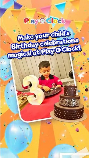 Best Kids Birthday Party Venue In Bangalore | Party Hall With Play Area Access Only at Play O’Clock!