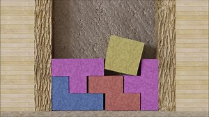 RTX ON Minecraft Softbody Tetris 6 Ray Traced PBR Textures
