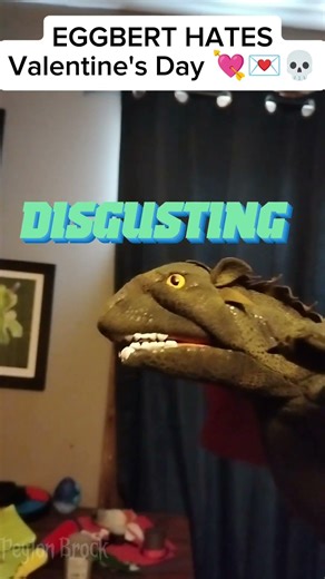 Eggbert hates Valentine's Day gone wrong #tal_on #lordjk #jurassicworld #backyardigans