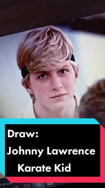 Johnny Lawrence ❤ - Karate Kid #fanart #draw #karatekid #cobrakai #johnnylawerence #williamzabka #fy #foryou #digitalart #art #desenhos