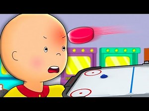 Caillou Joue au Hockey Aérien | Caillou en Français