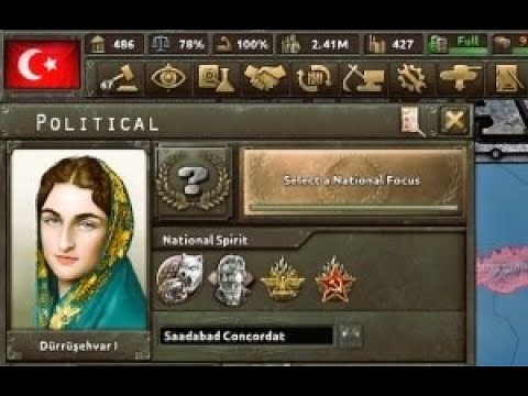 hoi4 Turkey Walkthrough#1 - Restoring the Ottoman Empire