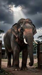 Elephant Becomes Heaven's Helper After Years of Abuse
