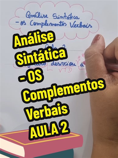 PORTUGUÊS PARA CONCURSOS ANÁLISE SINTÁTICA - OS COMPLEMENTOS VERBAIS - AULA 2 👉 Quer aprender mais? Conheça meus cursos Gramática do Zero e RedaçãodoZero. O link está no perfil. SIGA-ME PARA MAIS DICAS. #gramática #concursospublicos #concursosmilitares #portuguêsparaconcurso