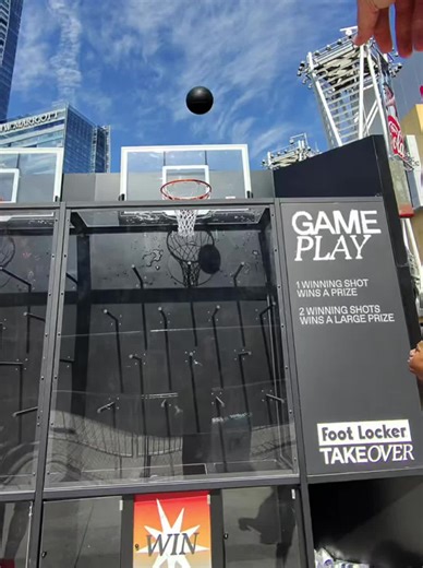 POV: Take a stroll with us through the Foot Locker Takeover at L.A. LIVE 🏀👟 @footlocker #footlocker