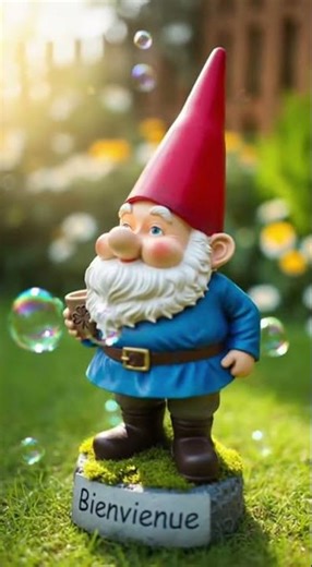💨 NAIN DE JARDIN PÉTEUR qui fait des BULLES ! 🪄 | #nainsdejardin