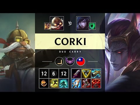 Corki ADC vs Aphelios - TW Master Patch 25.19