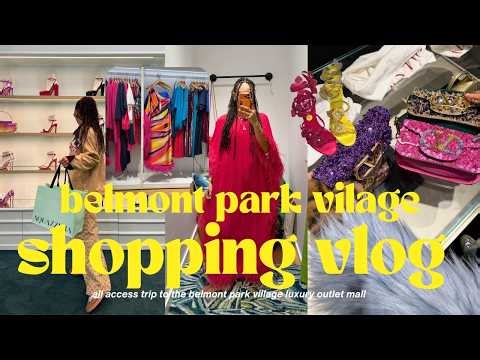 LUXURY OUTLET SHOPPING VLOG | A little Belmont Park Village shopping trip with my best friend