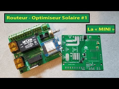 Routeur Optimiseur solaire "LA MINI"