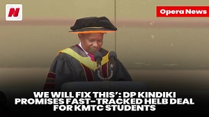 We Will Fix This’: DP Kindiki Promises Fast-Tracked HELB Deal for KMTC Students | Opera News Kenya