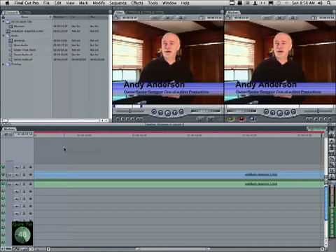 Final Cut Pro 7 Tutorial - View Waveform on Timeline