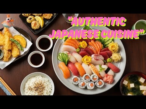 Video ASMR "Authentic Japanese Cuisine"