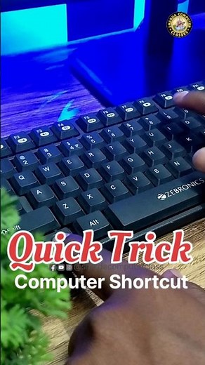 🚀 Windows Keyboard Shortcuts ⚡| PC Tricks & Tips 🖥️ | #techtips #windows 🔥 #computer #pcsettings