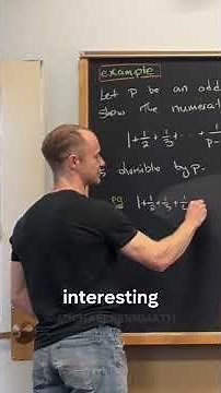 Let's Set Up the Proof That p Divides This Sum's Numerator