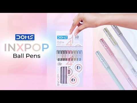Perfect Notes Pen? ✍️ DOMS Inx Pop Ball Pen Review