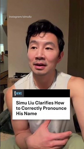 Simu Liu clarifies how to correctly pronounce his last name. (🎥: Instagram)