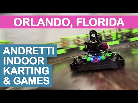 Andretti Indoor Karting & Games (Orlando, FL): Tips & Overview