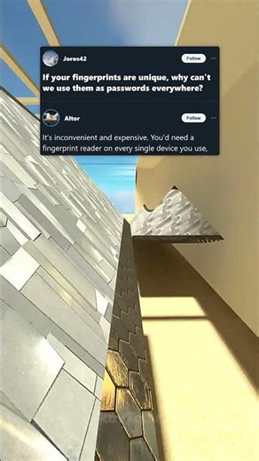 If Your Fingerprints Are Unique, Why Can’t We Use Them As Passwords Everywhere?