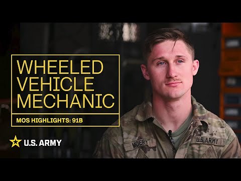 MOS Highlights: Wheeled Vehicle Mechanic | U.S. Army