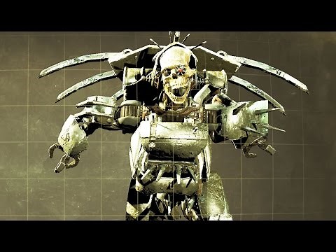 Fallout 4 Automatron - Building Loading Screen Assaultron Robot (Custom Robot Companion)