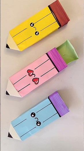صنع اشياء بالورق . افكار هدايا كيوت. افكار وحيل.حرف إبداعية اصنعها بنفسك .DIY paper craft