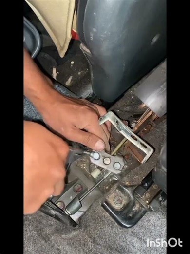 Toyota Jamie Hand break kabel installation guide #youtubeshorts #foryou #fyp .