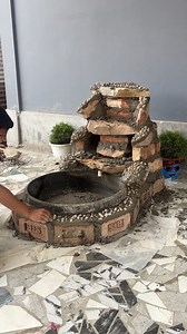 128K views · 554 reactions | Waterfall using old Tires #crafts #reels #diy | Deep's CRAFT | Facebook