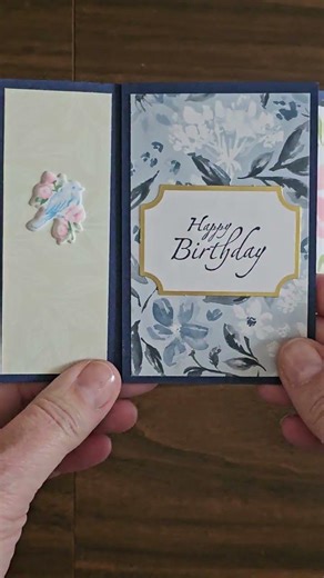 Tower Pinwheel card shows off your pattern paper. #tammylovesstamping #shorts #funfolds