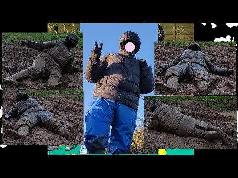 Puffy mudding by the sports field