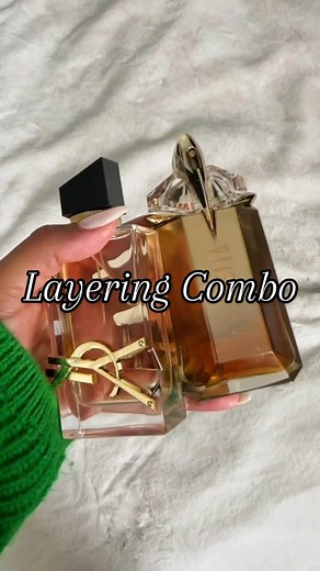 Gorgeous Layering Combo: YSL Libre & Mugler Alien Goddess Intense