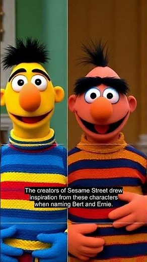 The Origins of Bert and Ernie: A Sesame Street Connection