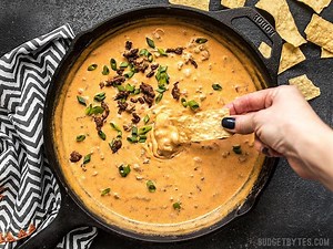 This Spicy Chorizo Cheese Dip is a MUST for any party or gathering!