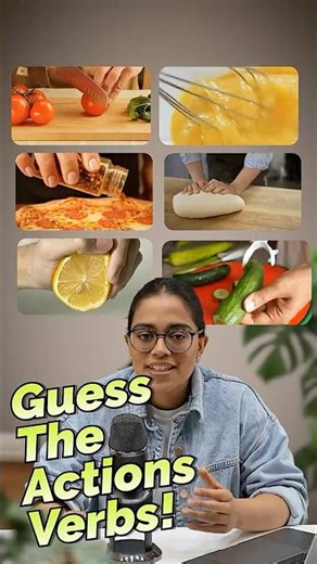 Daily Used Action Verbs In The Kitchen | Kitchen Vocabulary | English Speaking Practice With Ananya