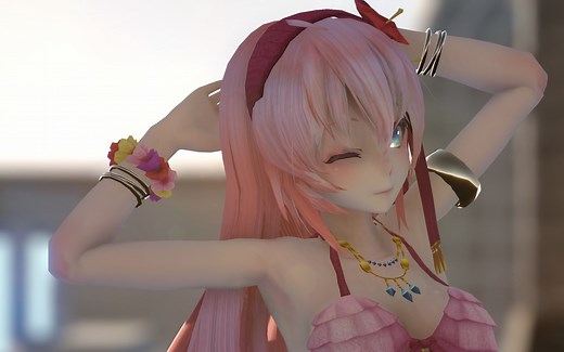 又到了炎热的夏天！Marine Dreamin' MMD 新人作品（1080，60fps）