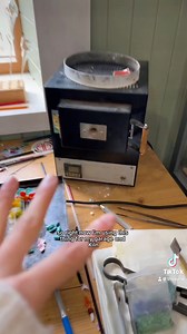 Garaging kiln #kiln #upgrade #flowers #glass #fypviralシ | Trejayne