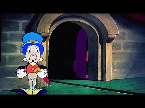 Pinocchio and Jiminy Cricket - Always Let Your Conscience Be Your Guide! (Give a little whistle )