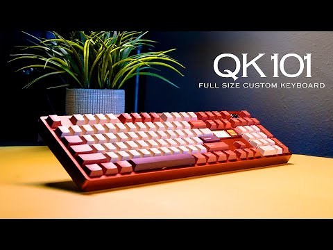 This Full-Sized Custom Keyboard is IMPRESSIVE - QK 101