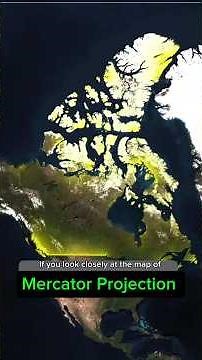 Mercator Projection: Why Countries Look Bigger Than They Really Are