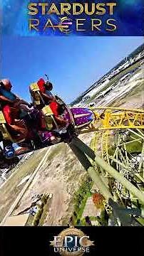 Stardust Racers Green Side at Universal Epic Universe