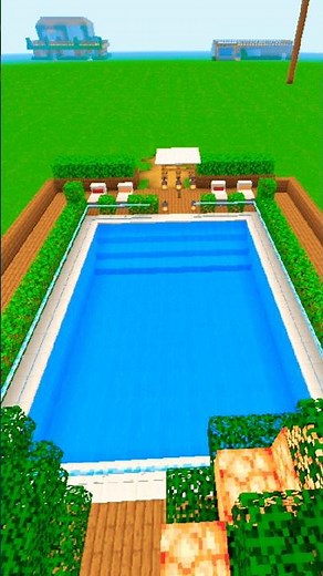 🏊 Ultimate Minecraft Swimming Pool Build | Easy Modern Pool 🥽 Tutorial# Minecraft #MinecraftBuild