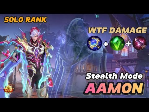 Stealth Mode Aamon In Solo Rank #aamon