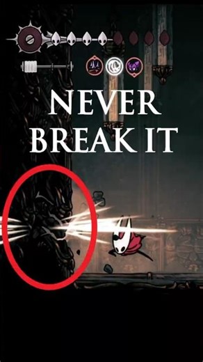 NEVER break this wall in ACT 2 (Steel Soul edition) #silksong #gaming #shorts