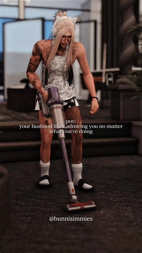 it’s either ezra’s new hair or that apron he’s wearing 🤧 - #thesims4 #simstok #sims4 #sims4tok #sims4fyp