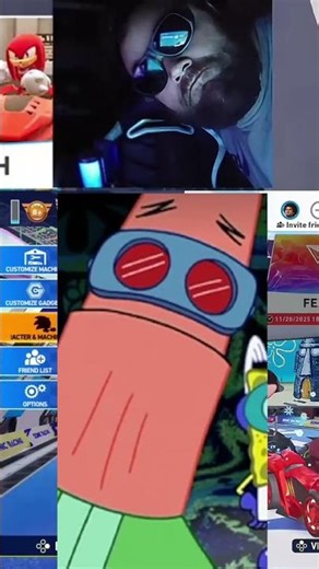 The Elastic Waistband!!! #sonicracingcrossworlds #spongebob #patrickstar #shorts