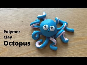 How to Make a Polymer Clay Octopus | Clay Craft