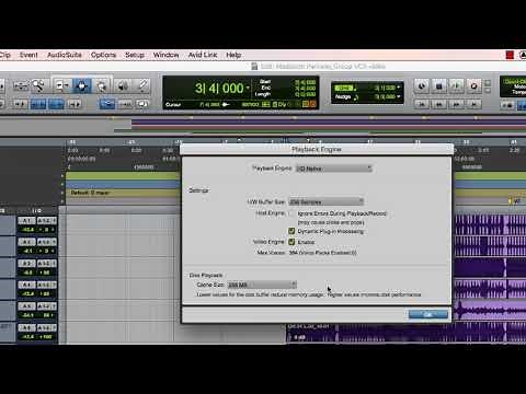 Setup Menu (Part 1)-Hardware Setup and Playback Engine