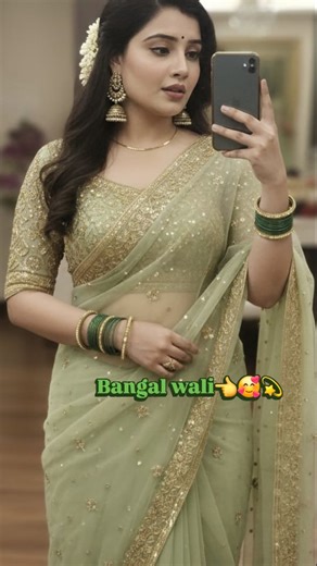 ꧁༺ℚʊɛɛռ_ʀɨʍʊ_ɖɛʏ༻꧂ on Instagram: "Bangal wali 👈🥰💫"